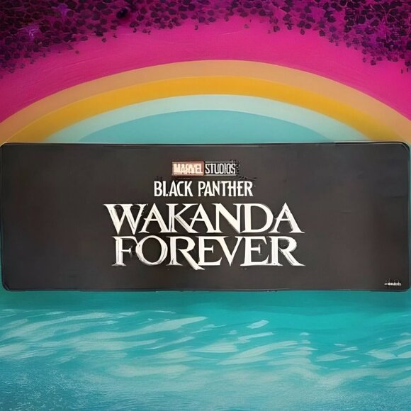 NIB!! Authentic MARVEL Black Panther Wakanda Forever Gaming Mouse Pad - Picture 2 of 7